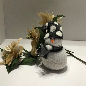 Charming Holiday Snowman Handcrafted